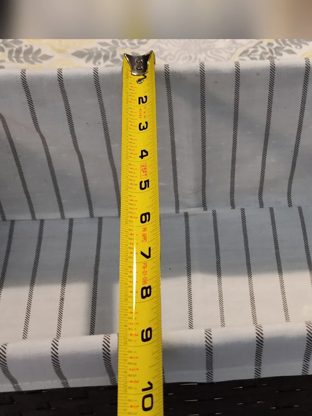 NWOT! Ikea Fabric-Lined Woven Storage Basket